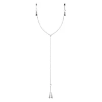 Затискачі для сосків та клітора Bedroom Fantasies: Nipple and Clitoris Clamps - Silver — Переглянути зображення 4