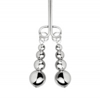 Затискачі для сосків та клітора Bedroom Fantasies: Nipple and Clitoris Clamps - Silver