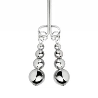 Затискачі для сосків та клітора Bedroom Fantasies: Nipple and Clitoris Clamps - Silver — Переглянути зображення 10