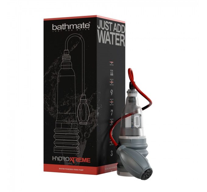 Гідропомпа Bathmate HydroXtreme 3, для члена довжиною до 7,5 см, діаметр до 4,5 см