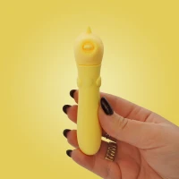 Вібратор-єдиноріжка Unihorn USB Bullet – Bean Blossom, віброкуля, USB-зарядка, 10 режимів — Переглянути зображення 7
