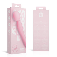 Вибромассажер Good Vibes Only - SIMI Double-Sided Wand Vibrator Soft Silicone - Pink — Просмотреть изображение 10