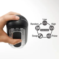 Мастурбатор Tenga Flip Zero Gravity Electronic Vibration Black — Переглянути зображення 12