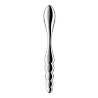 Металевий дилдо Satisfyer Star Force 1, двосторонній, можна нагрівати та охолоджувати — Переглянути зображення 4