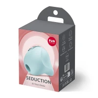 Вакуумний стимулятор Fun Factory Seduction Ice Blue, 11 режимів роботи, перезаряджуваний — Переглянути зображення 10