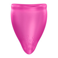 Менструальна чаша Fun Factory FUN CUP SIZE B Magenta, багаторазова, діаметр 4,3 см, об’єм 30 мл