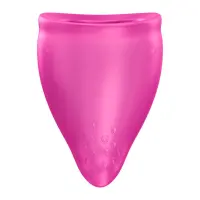Менструальна чаша Fun Factory FUN CUP SIZE B Magenta, багаторазова, діаметр 4,3 см, об’єм 30 мл — Переглянути зображення 1