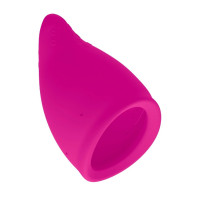 Менструальна чаша Fun Factory FUN CUP SIZE B Magenta, багаторазова, діаметр 4,3 см, об’єм 30 мл