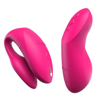 Смарт-вибратор для пар We-Vibe Chorus Pro Electric Pink — Просмотреть изображение 3