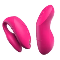 Смарт-вібратор для пар We-Vibe Chorus Pro Electric Pink — Переглянути зображення 4