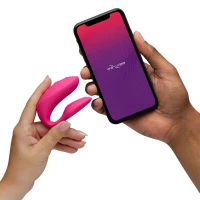 Смарт-вібратор для пар We-Vibe Chorus Pro Electric Pink — Переглянути зображення 30