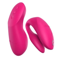 Смарт-вібратор для пар We-Vibe Chorus Pro Electric Pink — Переглянути зображення 2