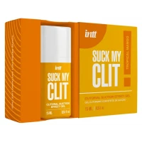 Смоктайзер для клітора Intt Suck My Clit Tropical Mango (15 мл), манго, гель з ефектом посмоктування — Переглянути зображення 3