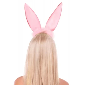 Вушка зайки Leg Avenue Bendable Marabou Trimmed Satin Bunny Ears Pink