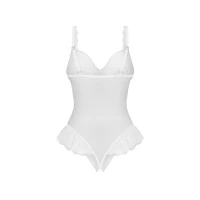 Боді Obsessive Weddya crotchless teddy L/XL — фото 4