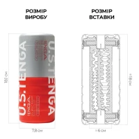 Мастурбатор Tenga US Double Hole Cup (двосторонній великий) з двома незалежними каналами — Переглянути зображення 2