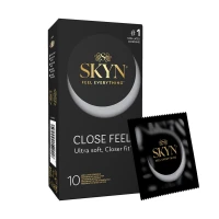 Безлатексні преміум-презервативи SKYN Close Feel 10 шт (м'яте паковання!!!) — Переглянути зображення 1