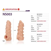 Насадка на член Kokos Nude Sleeve NS 003 S — Переглянути зображення 4