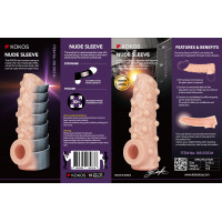 Насадка на член Kokos Nude Sleeve NS 003 S — Переглянути зображення 5