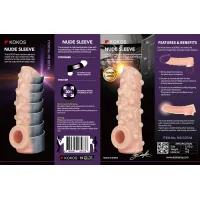 Насадка на член Kokos Nude Sleeve NS 003 S — Переглянути зображення 5