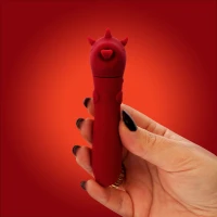 Вібратор-єдиноріжка Unihorn USB Bullet – Blaze Diablo віброкуля, USB-зарядка, 10 режимів — Переглянути зображення 7
