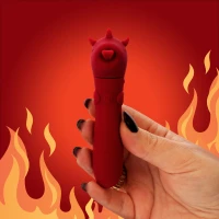 Вібратор-єдиноріжка Unihorn USB Bullet – Blaze Diablo віброкуля, USB-зарядка, 10 режимів — Переглянути зображення 8