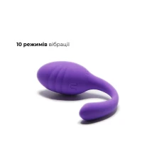 Віброяйце зі стимулятором клітора Adrien Lastic Smart Dream II з пультом LRS, можна під одяг — Просмотреть изображение 3