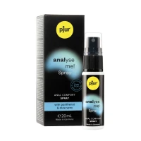 Розслаблювальний анальний спрей pjur analyse me! Spray 20 мл, з пантенолом та алое, концентрований — Переглянути зображення 4