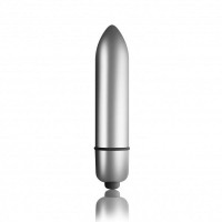 Вибромассажер простаты Rocks Off O-Boy Black для новичков, макс диаметр 30мм, массаж промежности