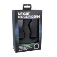 Масажер простати з вібрацією Nexus Ridge Rider Plus Black — Переглянути зображення 2