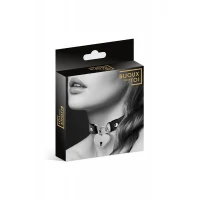 Чокер з замочком-сердечком Bijoux Pour Toi - HEART LOCK Black, екошкіра — Переглянути зображення 3