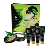 Подарунковий набір Shunga GEISHAS SECRETS ORGANICA – Exotic Green Tea: для шикарної ночі вдвох — Переглянути зображення 1