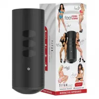 Інтерактивний мастурбатор Kiiroo Titan Feel Pornstars Experience, 9 вібромоторів, теледільдоніка — Переглянути зображення 1