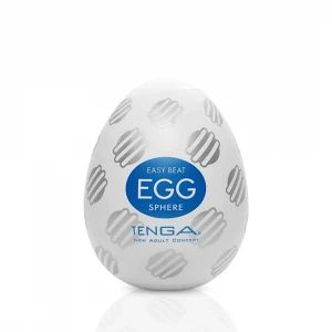 Мастурбатор-яйце Tenga Egg Sphere з багаторівневим рельєфом