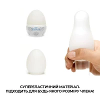 Мастурбатор-яйце Tenga Egg Sphere з багаторівневим рельєфом — Переглянути зображення 4