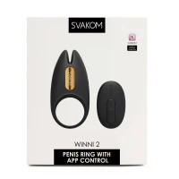 Ерекційне віброкільце Svakom Winni 2, керування зі смартфона, пульт ДК — Переглянути зображення 14