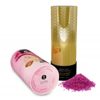 Пінлива сіль для ванни Shunga Dead Sea salt Oriental Crystals — Rose Petal (500 г), Мертвого моря — Переглянути зображення 4