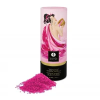 Пінлива сіль для ванни Shunga Dead Sea salt Oriental Crystals — Rose Petal (500 г), Мертвого моря — Переглянути зображення 8