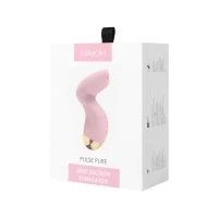 Вакуумний кліторальний стимулятор Svakom Pulse Pure Pale Pink, 5 режимів, 5 інтенсивностей у кожному — Переглянути зображення 7