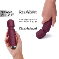 Мінівібромасажер Dorcel Wand Mini Wanderful Plum — Просмотреть изображение 3