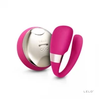 Вібратор для пар LELO Tiani 3 Cerise, 2 мотори, пульт ДК — Переглянути зображення 1