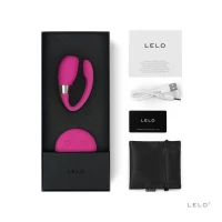 Вібратор для пар LELO Tiani 3 Cerise, 2 мотори, пульт ДК — Переглянути зображення 2