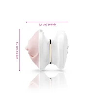 Вібратор для клітора Mystim Heart´s Desire White, 8 режимів, дуже потужний — Переглянути зображення 8