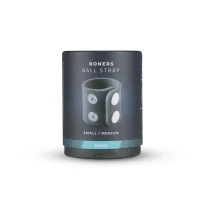 Ерекційне кільце на мошонку Boners Ball Strap – S/M, дуже широке, регульований діаметр, 2–3 см — Просмотреть изображение 2