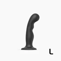 Насадка для страпона Strap-On-Me Dildo Plug P&amp;G Black L — Переглянути зображення 1