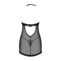 Пеньюар Obsessive Medilla chemise &amp; thong M/L — Переглянути зображення 6