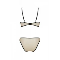 Комплект Passion LORINA SET, XXL/XXXL, beige, бюстгальтер та трусики — Просмотреть изображение 4