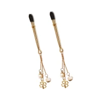 Затискач для сосків Art of Sex - Nipple Clamps Golden Clover — Переглянути зображення 1