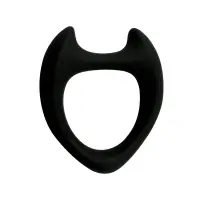 Ерекційне кільце Wooomy Toro M Black — Переглянути зображення 1