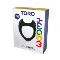 Ерекційне кільце Wooomy Toro M Black — Переглянути зображення 3